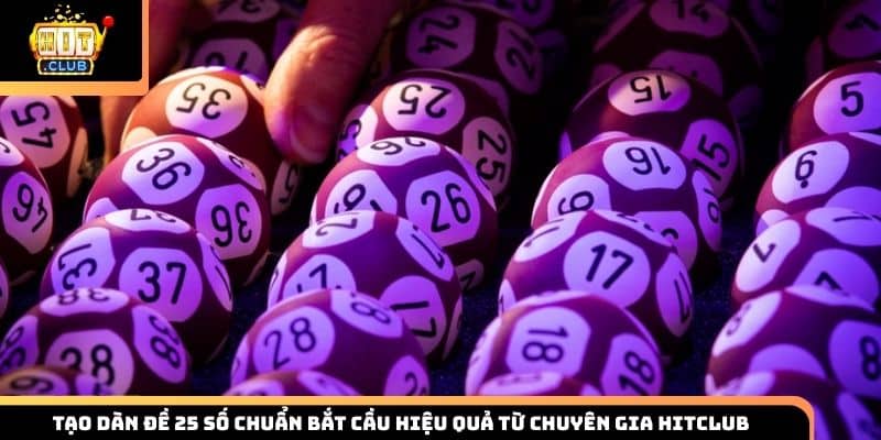 Dàn đề 25 số